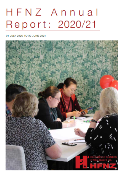HNZ Annual Report: 2020/21